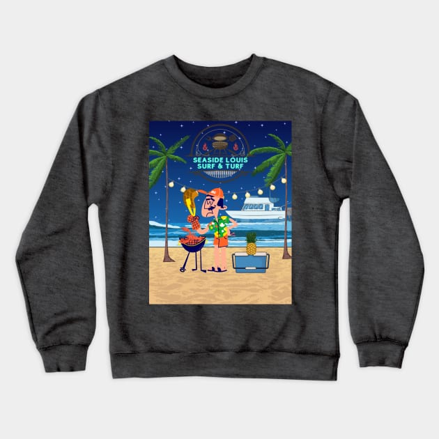 Surfside Louis Crewneck Sweatshirt by Benjamin Customs